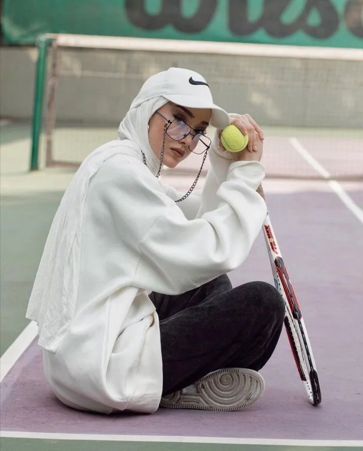 لباس با حجاب ورزشی
